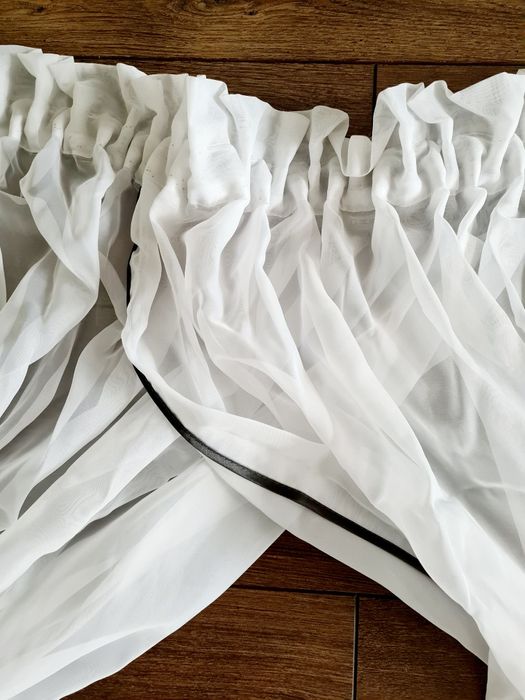 Firana + lambrekin szyte na miarę komplet