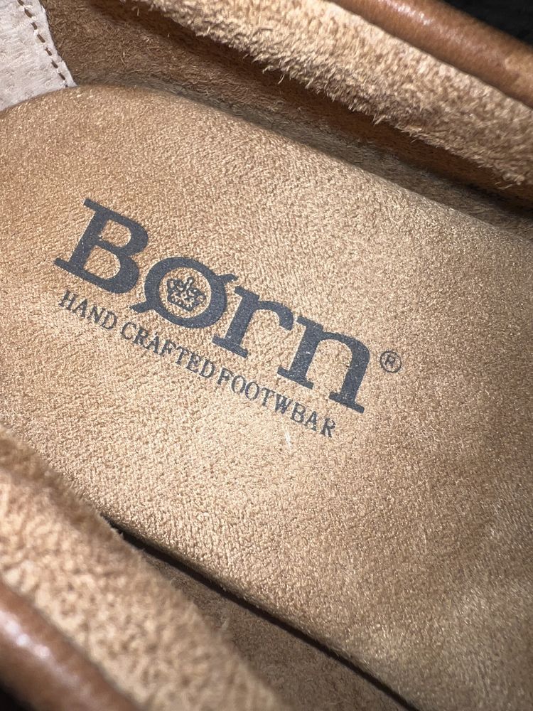 Мужские мокасины лоферы туфли слипоны Born чоловіче взуття