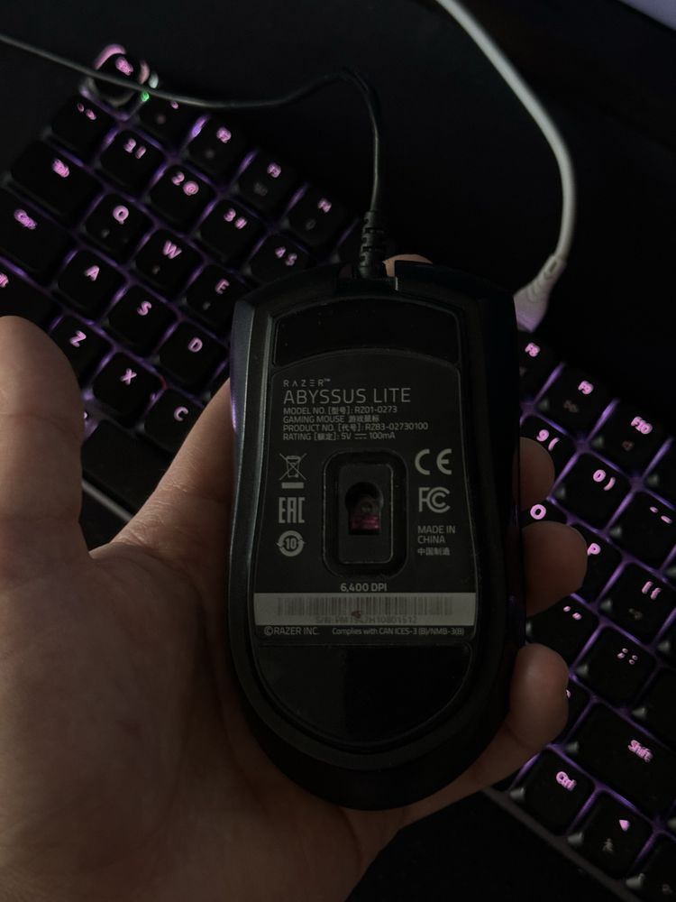 Компютерна Мишка ігрова Razer Abyssus Lite