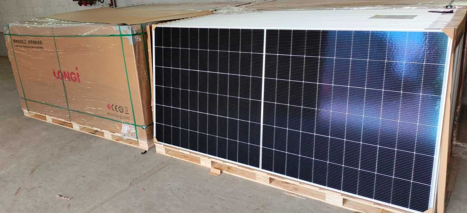615Вт Сонячні панелі Longi Solar Hi-MO X7  LR8-66HGD-615M СЕС