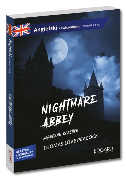 Nightmare Abbey Angielski z ćwicz. Poz.c1-c2 Peacock Thomas