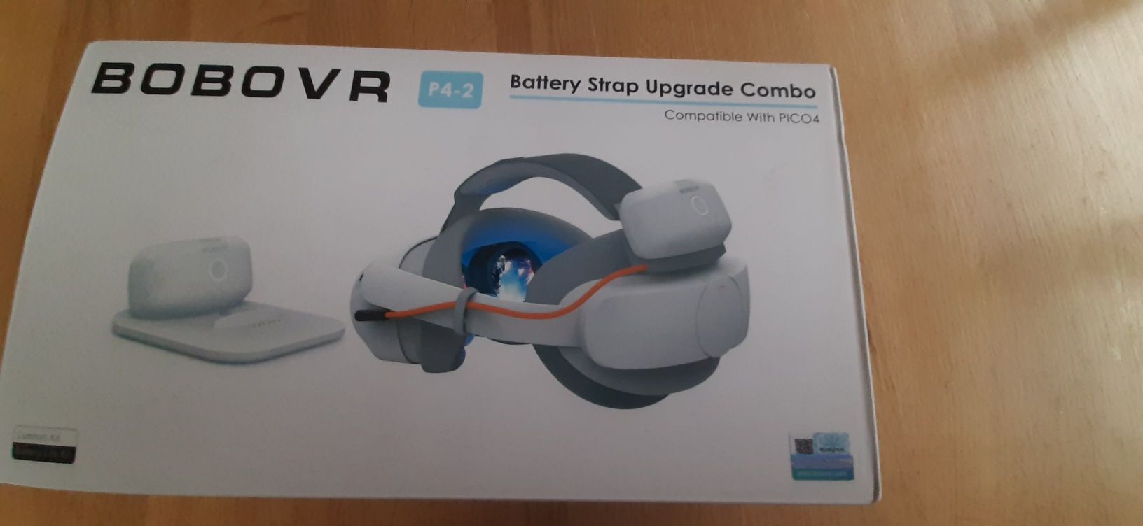 BOBOVR Zestaw 2x akumulator + stacja ładująca BOBOVR do Pico4 BOBOVRP4