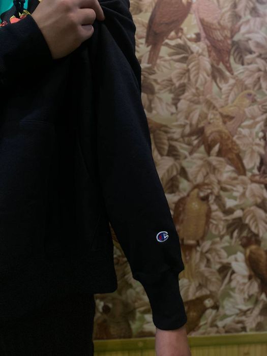 Толстовка Champion TAKE A TRIP VS HOODIE - BLACK