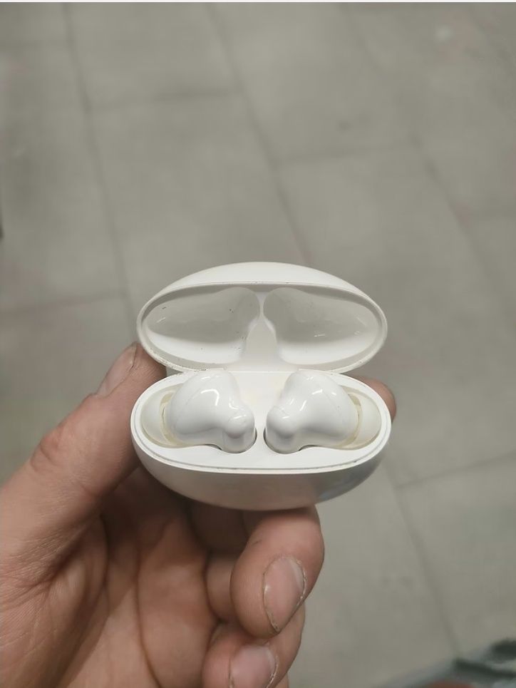 OPPO Enco Buds2 (W14) White+Чохол Blue Color