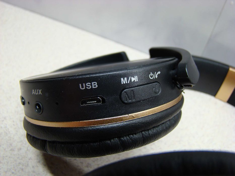 Słuchawki Bezprzewodowe Bluetooth MP3 FM Mikrofon Składane Gaming