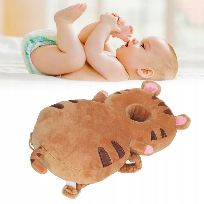 Ochraniacz głowy dziecka do nauki chodzenia Tygrys + gratis