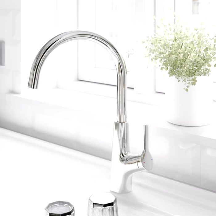 Bateria zlewozmywakowa GoodHome Guntur Sensor