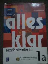 Podręcznik z ćwiczeniami do języka niemieckiego Alles Klar 1a