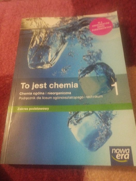 Książka do chemii