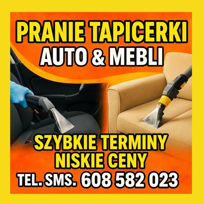 Pranie Tapicerki Sof Kanap Foteli Krzeseł Wersalki Materaca Wykładzin