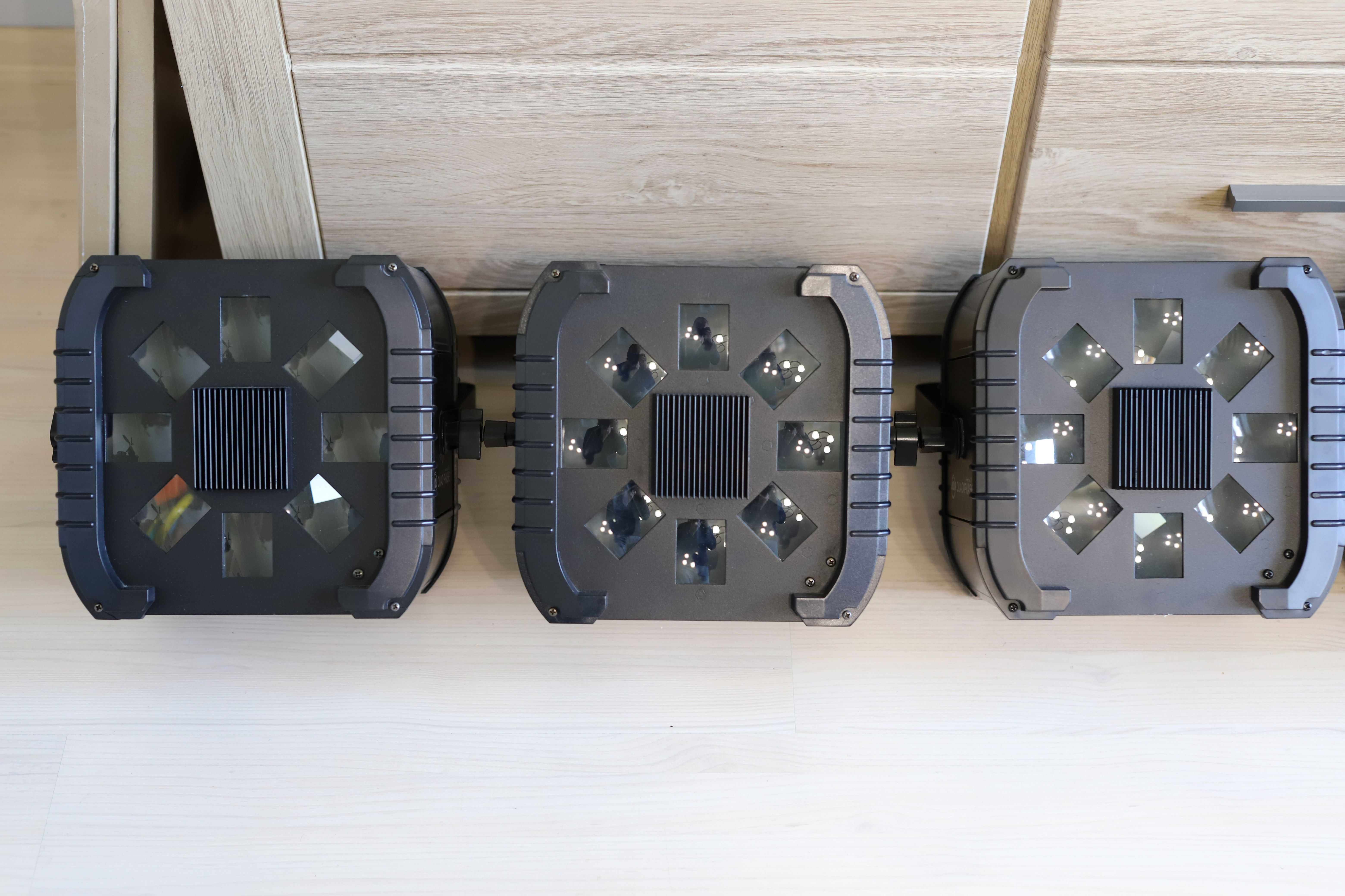 American DJ Quad Phase  6 sztuk + 3 pokrowce