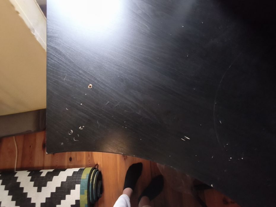 Biurko narożne z nadstawką IKEA