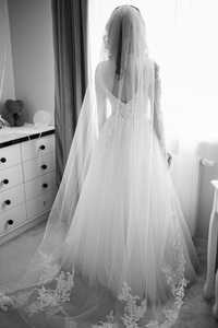 Suknia ślubna biała  dodatki