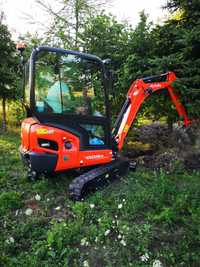 Minikoparka KUBOTA KX 019-4 2O22 r. 850 mth stan bdb F-VAT 23% JCB CAT