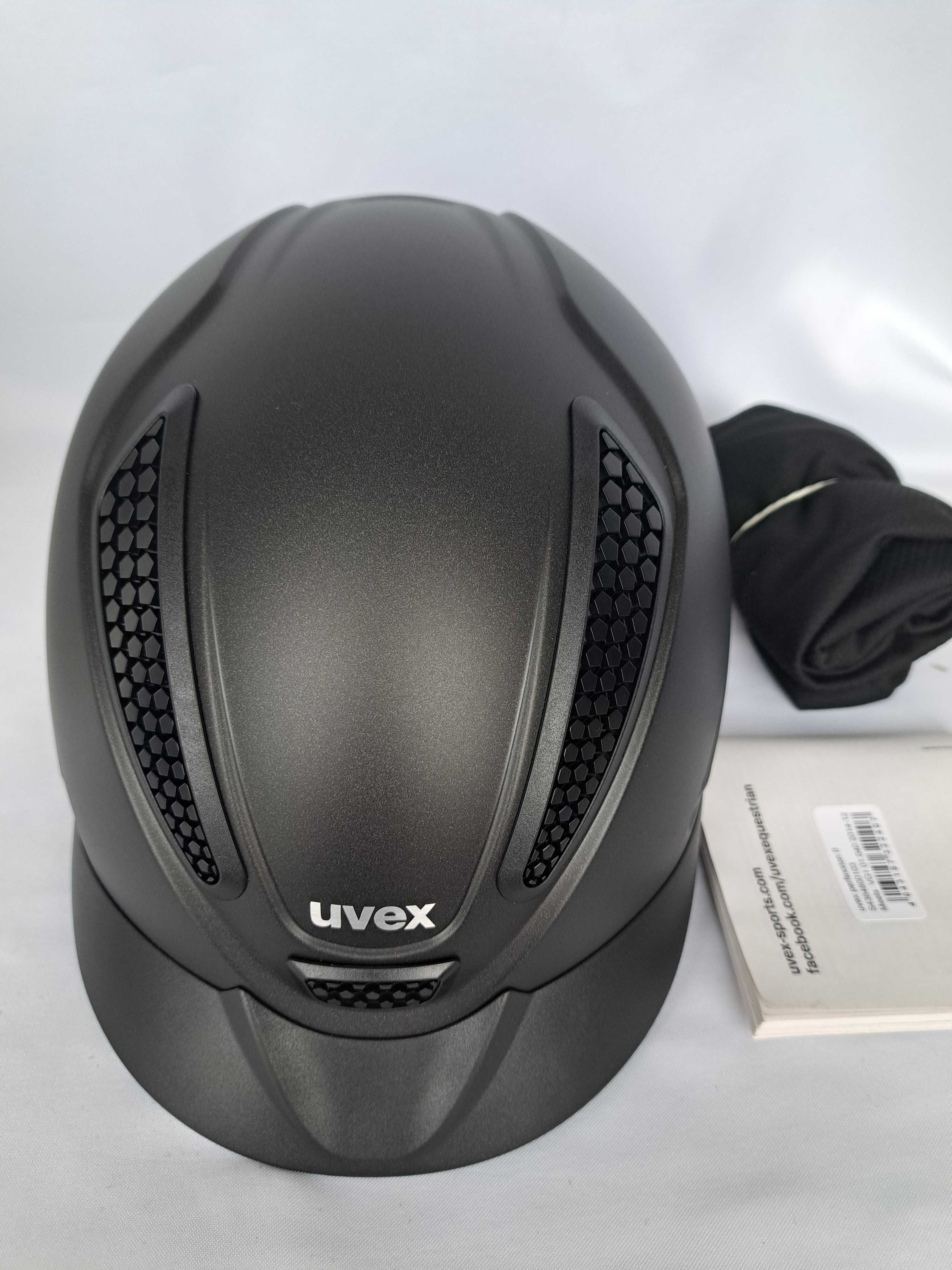 Kask jeździecki toczek Uvex Perfexxion II Black Matt XXS-S 52-55cm