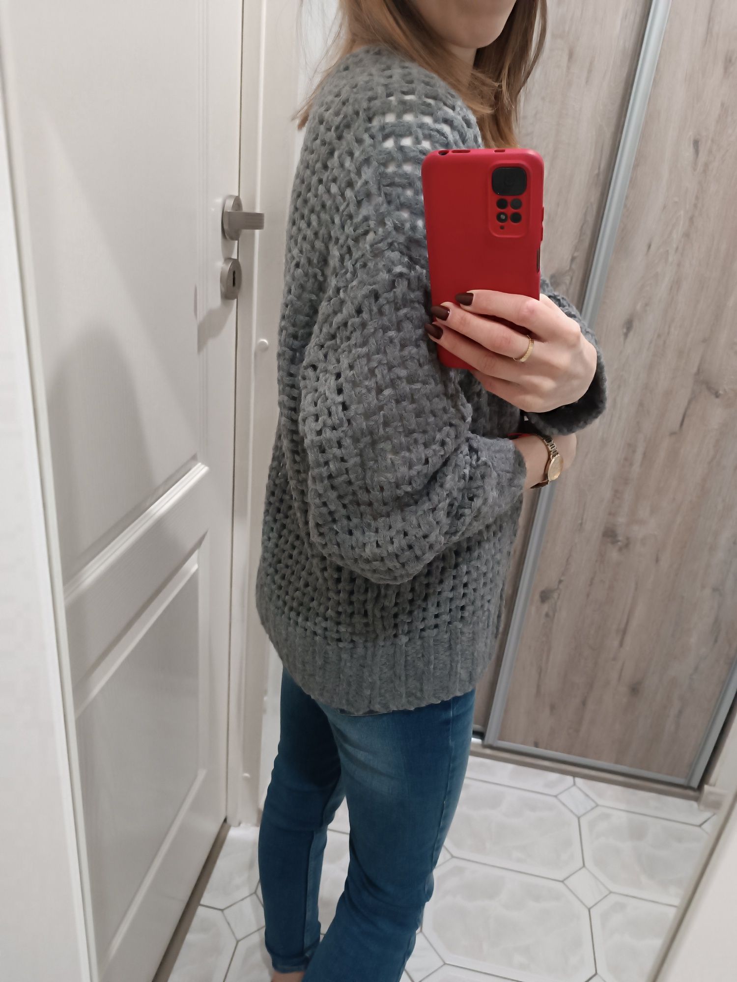 Sweter, narzutka damska rozmiar uniwersalny
