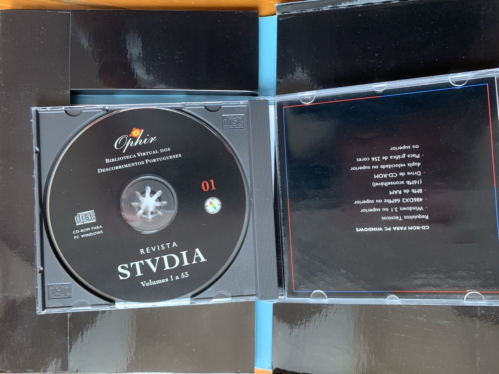 Cd-rom coleção Ophir