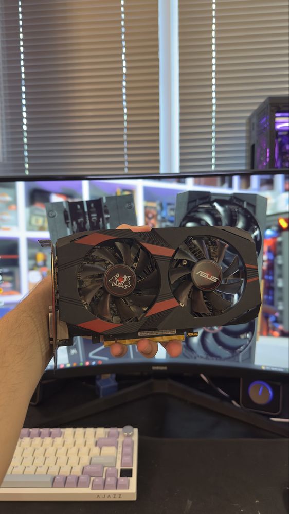 Видеокарта GTX 1050 TI 4gb ASUS