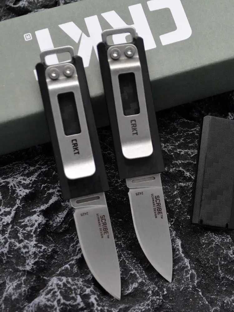 Нож CRKT Scribe карманный EDC мини размером с флешку