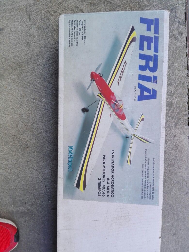 Aeromodelismo kit balsa Feria