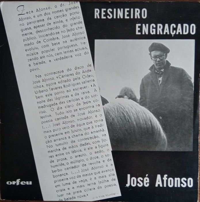 José Afonso	- - - - -		Resineiro Engraçado	- - - - -	EP