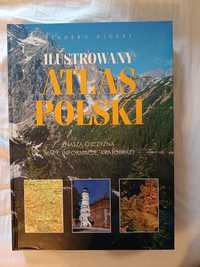 Książka ilustrowany atlas Polski