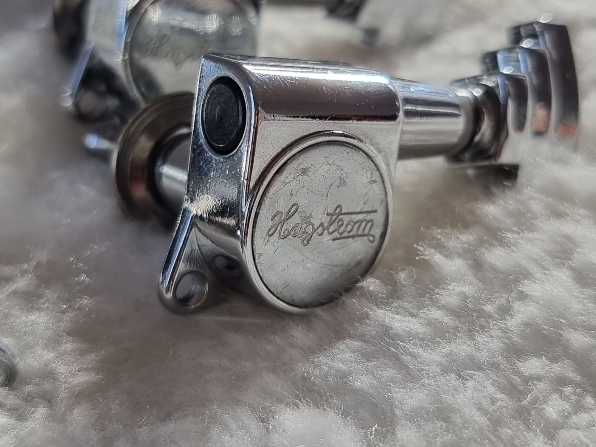 Hagström Schaller stroiki klucze 3 + 3 chrom nikiel tunery