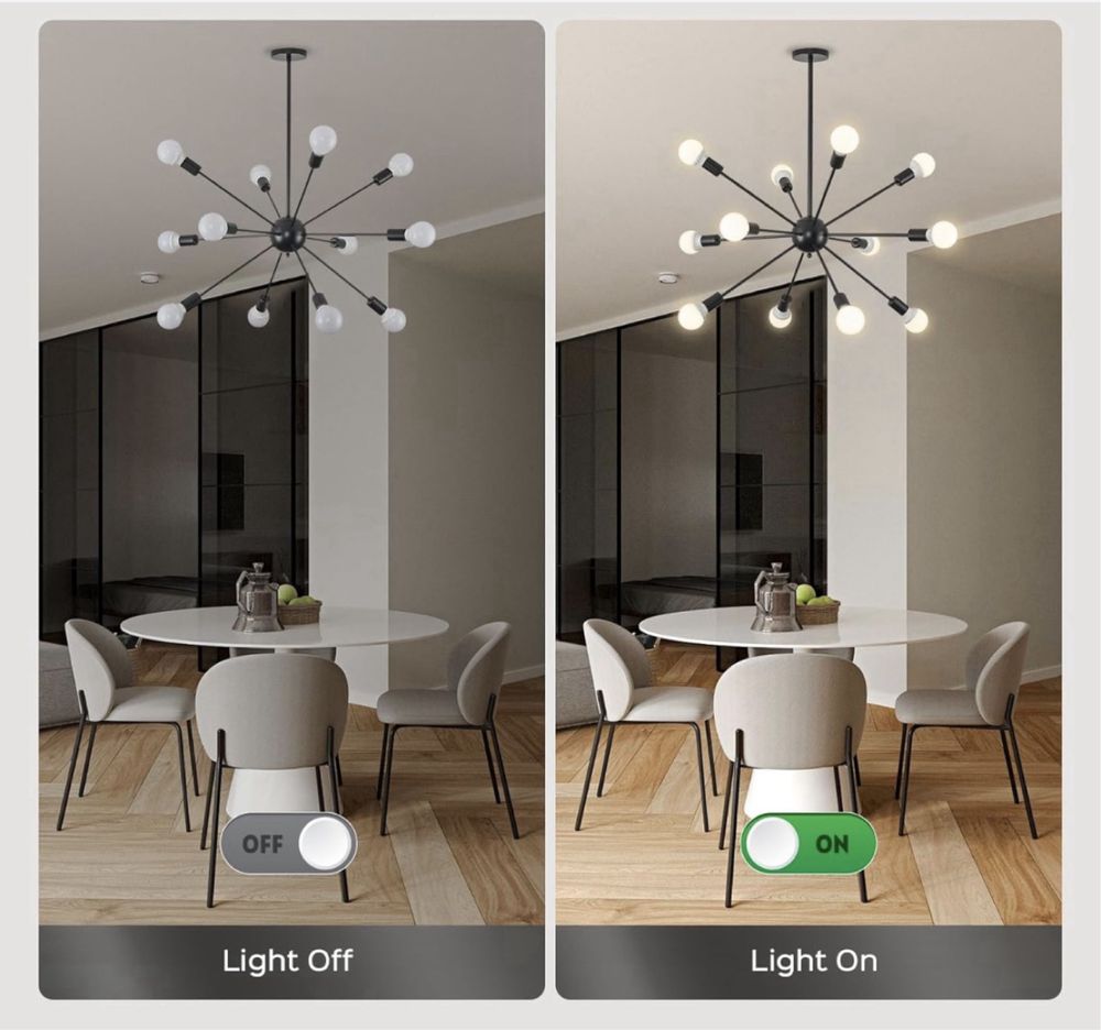 Lampa Sufitowa Industrialny Żyrandol