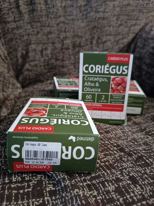 Coriegus Alho e Oliveira Cardio Plus