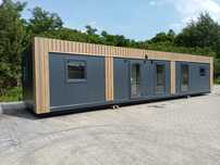 Przestronny kontener/pawilon mieszkalny 13x3 m