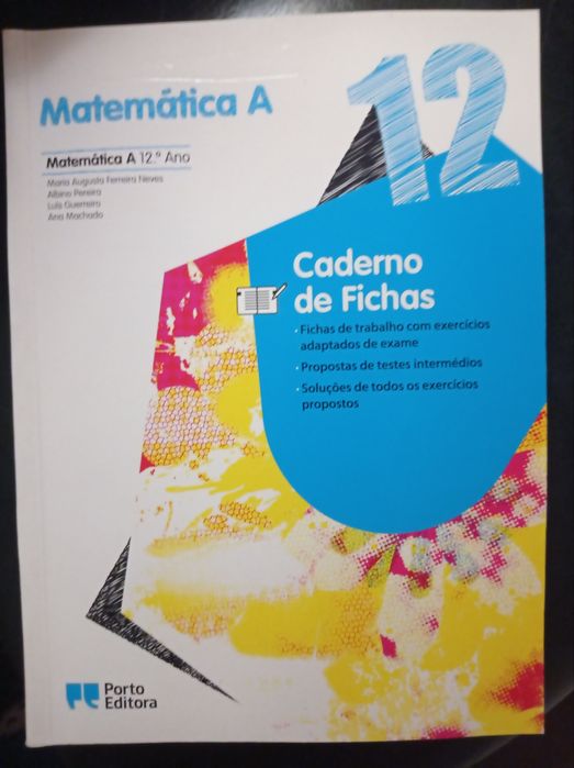Manuais escolares Matemática A, 12°ano