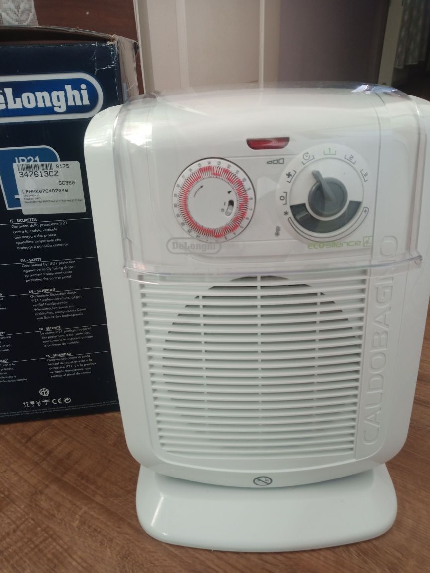 Termowentylator z tajmerem DELONGHI 2200W HBC3052T
