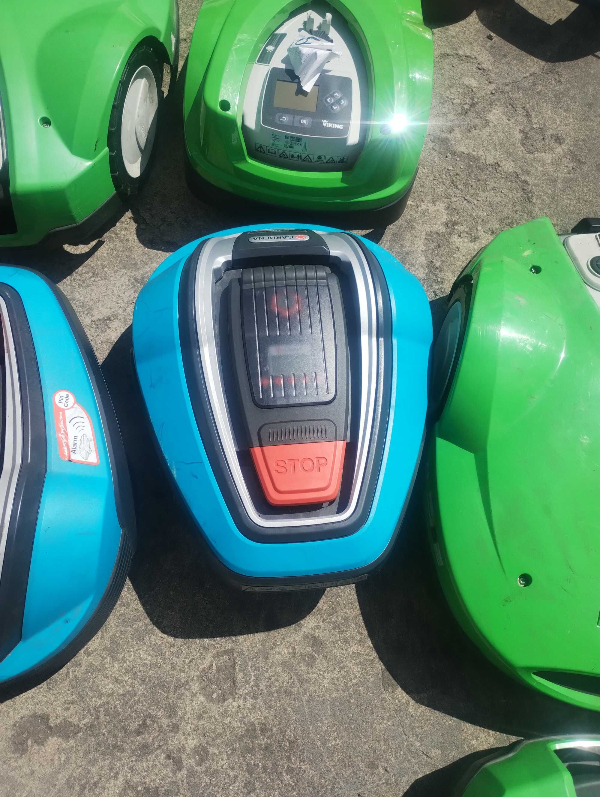 Robot koszący kosiarka Gardena wiking sthil na części