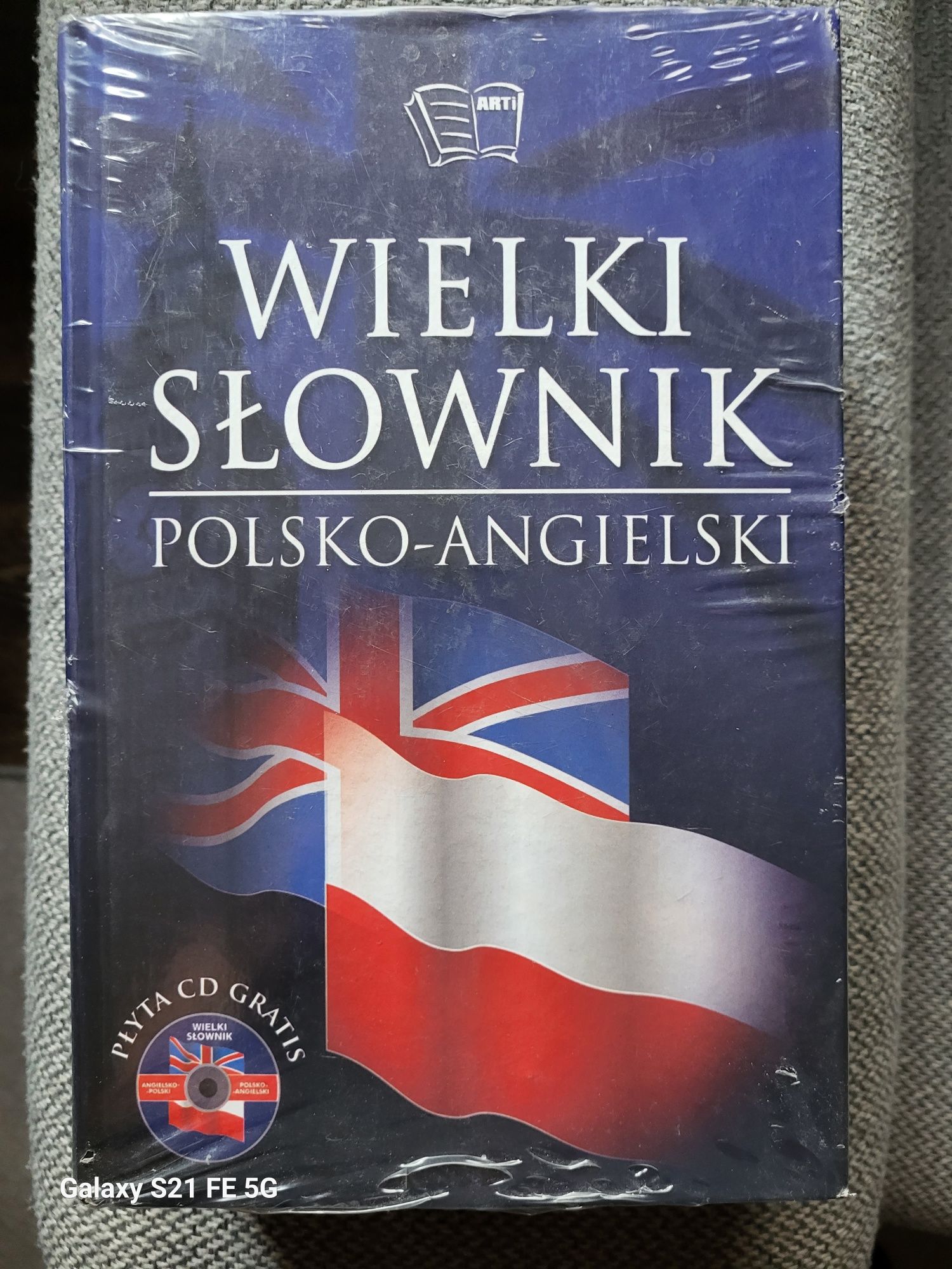 Nowy Wielki słownik polsko-angielski angielsko-polski Płyta CD