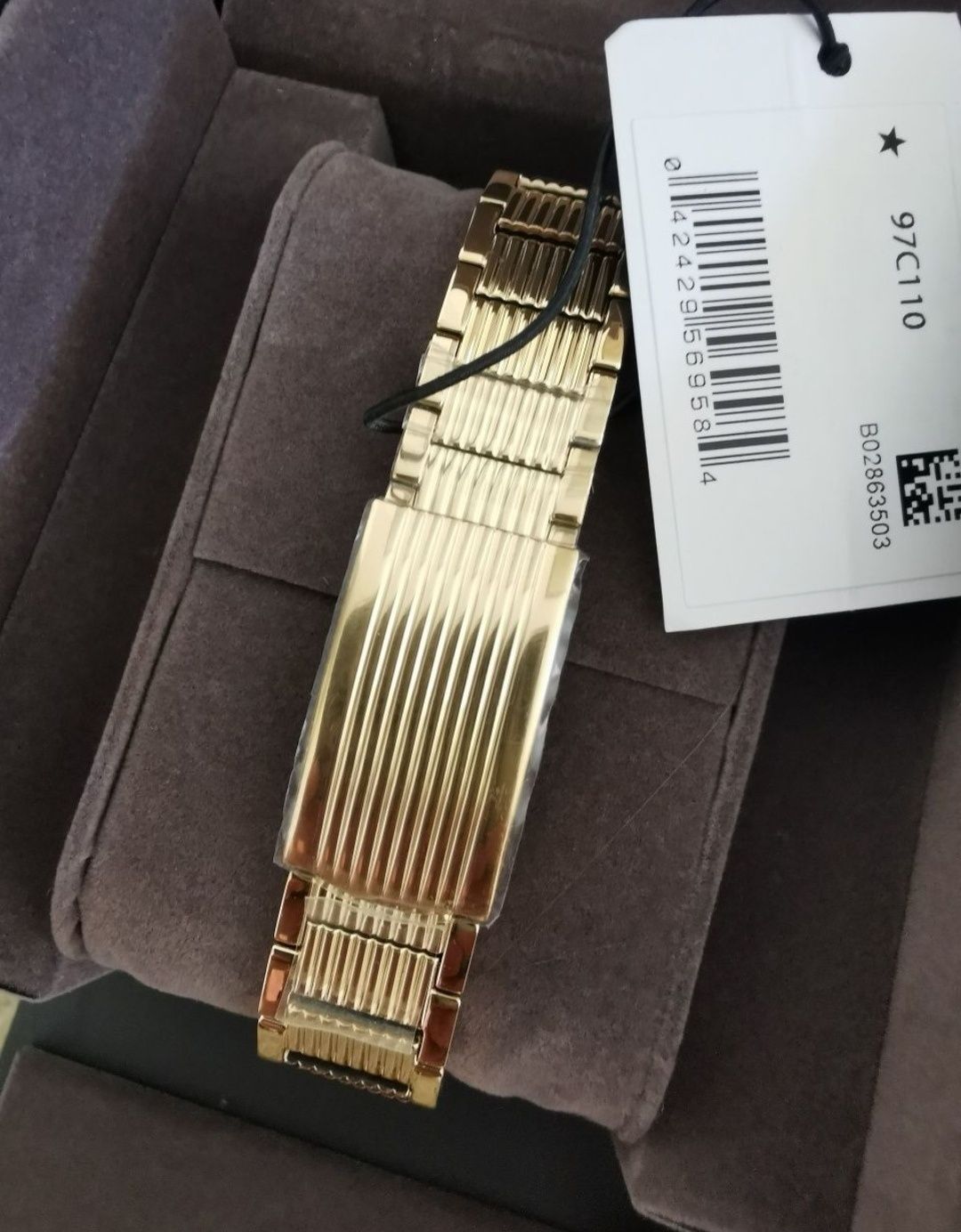 Zegarek Bulova 97C110 Computron LED Archive Gold