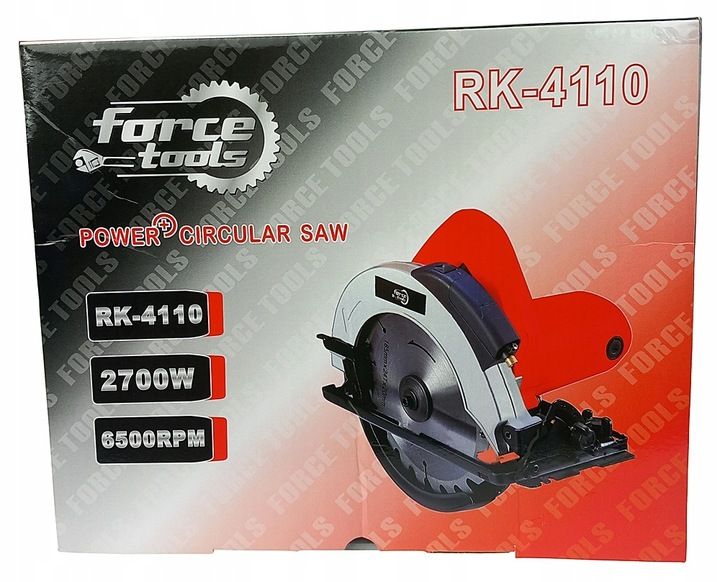 Pilarka Piła Tarczowa Ręczna Do Drewna Przecinarka 2700w Laser + Tarcz