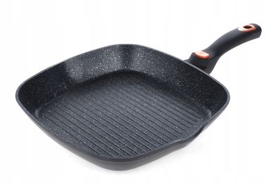 Patelnia grillowa Berlinger Haus Granit Diamond 28 cm marmurowa