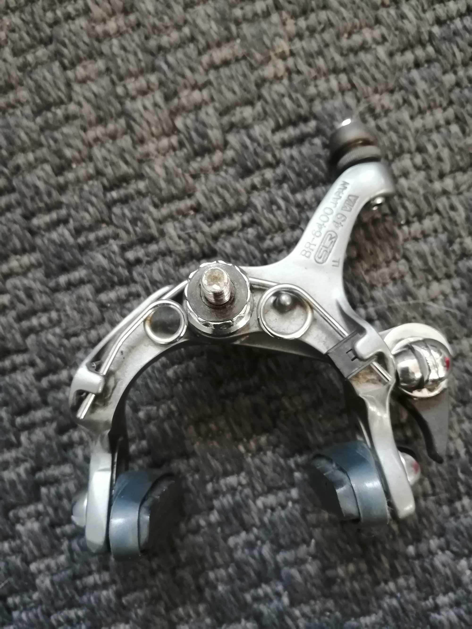 Hamulce Shimano 600 Tricolor BR 6400 komplet, szczęki