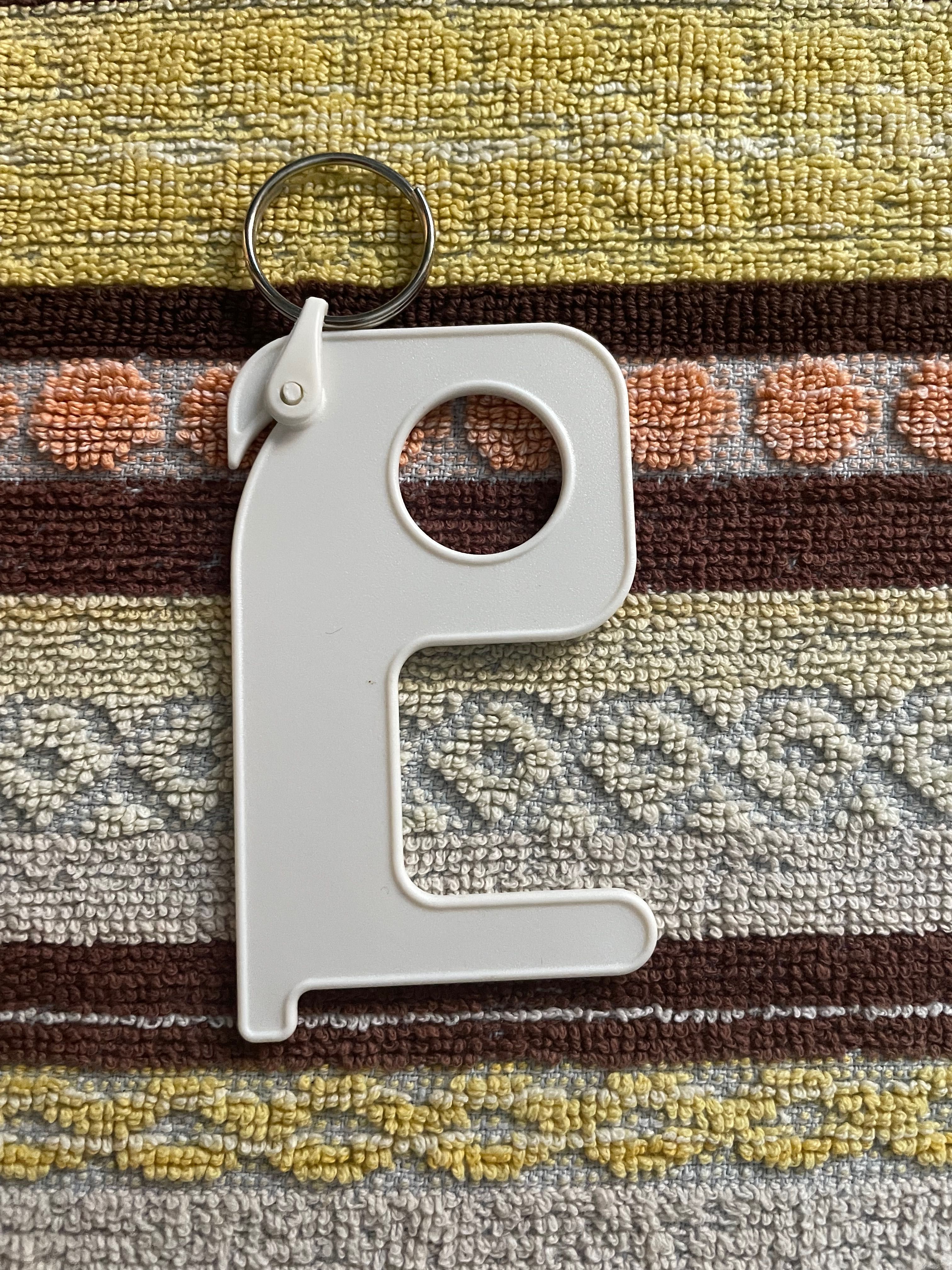 Porta-chaves “b”, “9”, “baleia”
