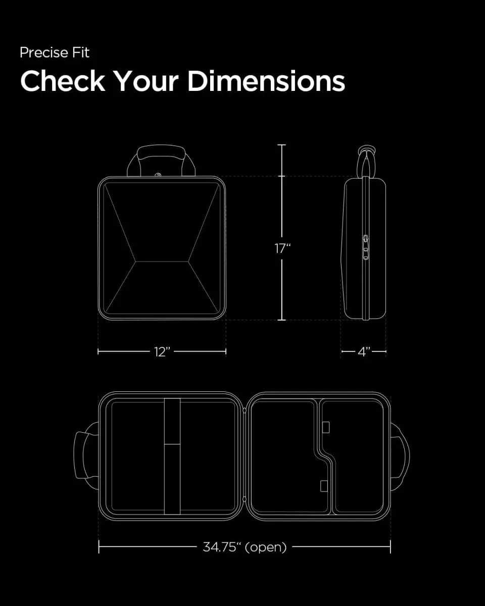 Сумка-футляр Spigen STL200 Carrying Case для Starlink Mini Black