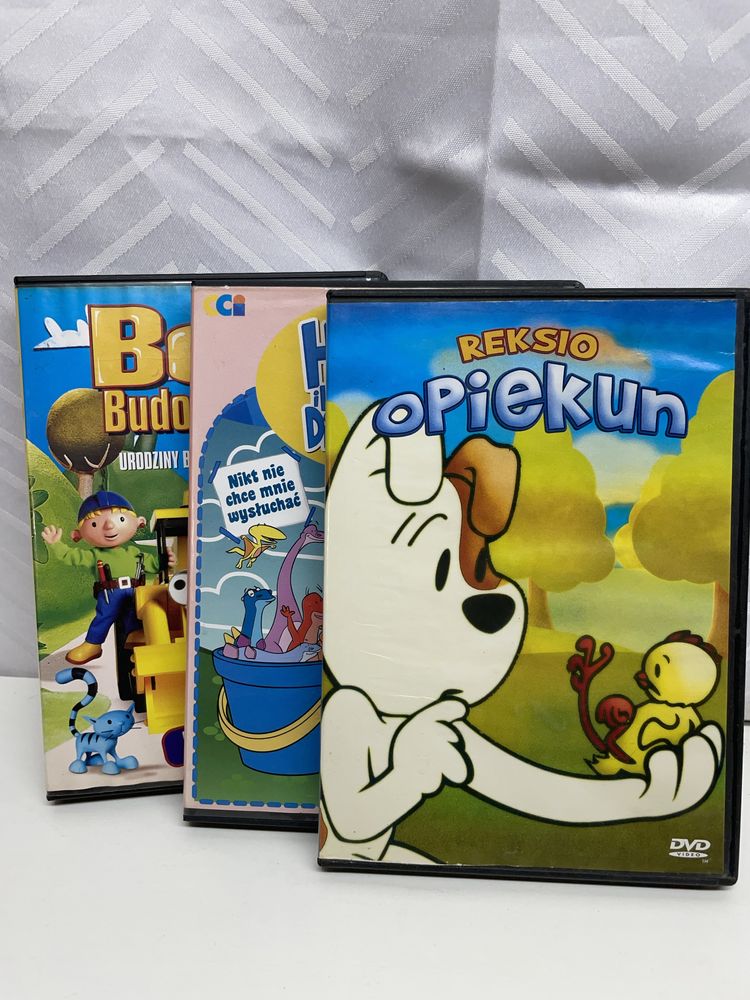 Bob Budowniczy, Reksio, Harry DVD dla dzieci