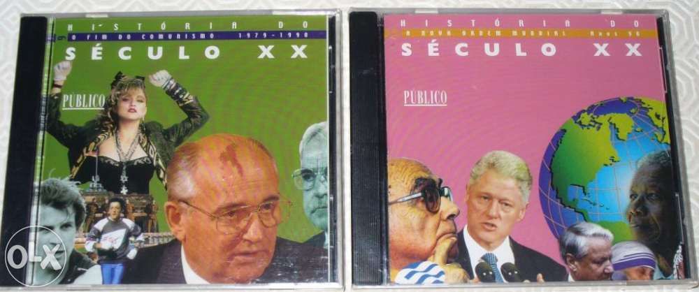 Historia do Seculo XX cd-rom vols 1,6,7,8,9 e 10 - col Publico