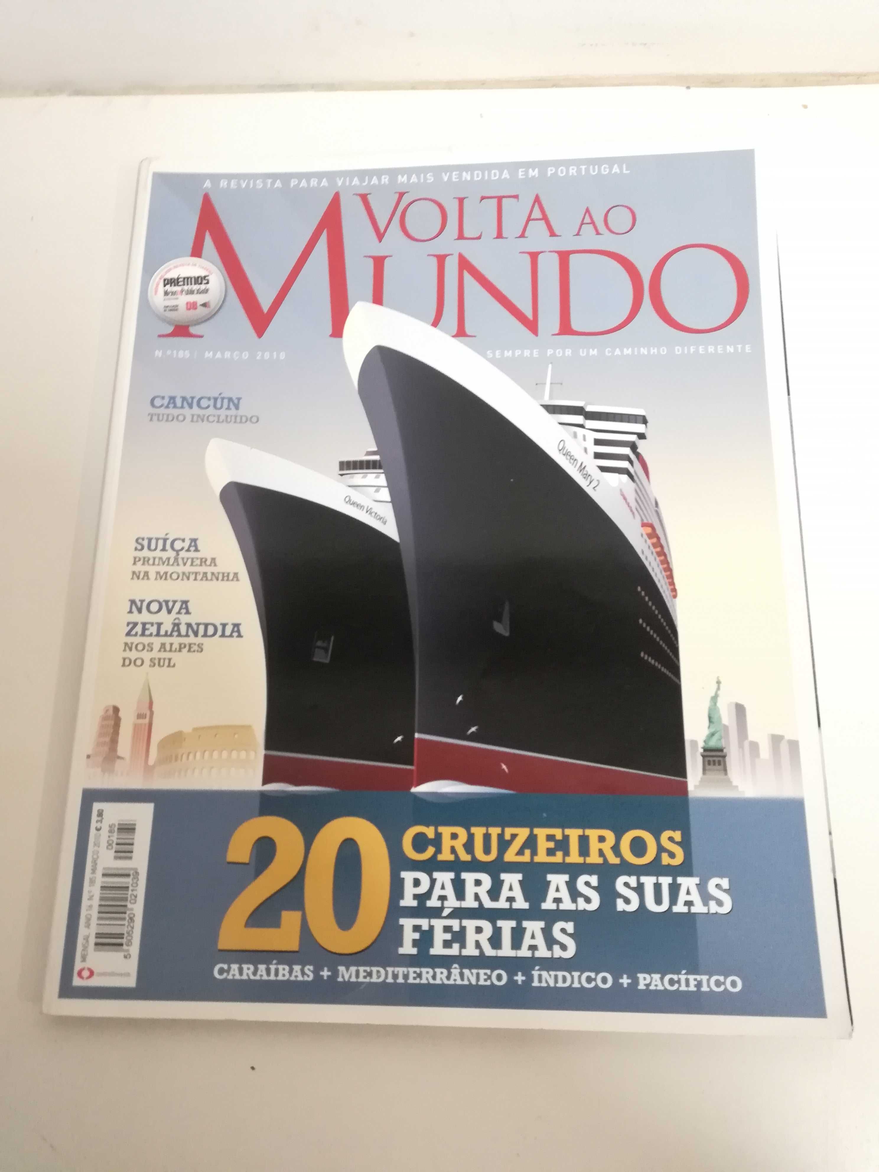 Revistas Volta ao Mundo  iHOLA! Caras Lux e Happy