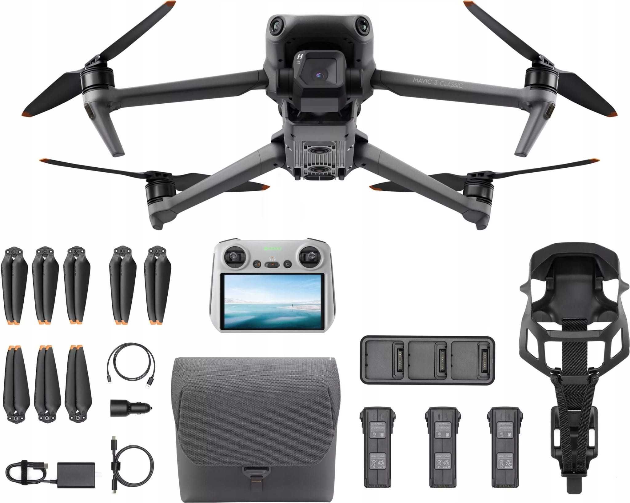 Zestaw DJI Mavic 3 Classic (DJI RC) + Fly More Kit (Combo)