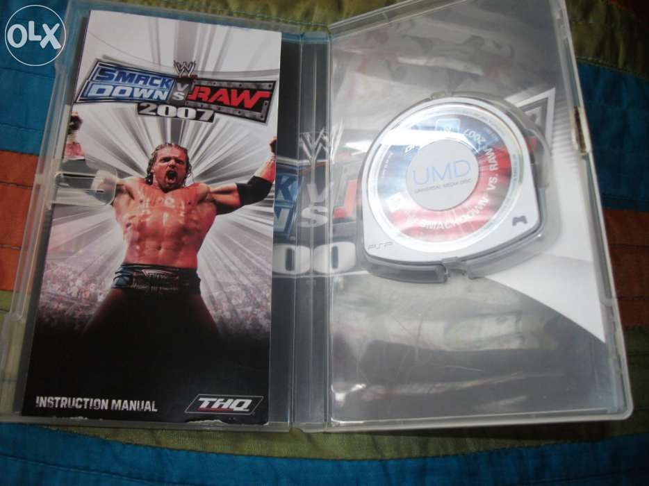 Jogo psp Smack Down 2007