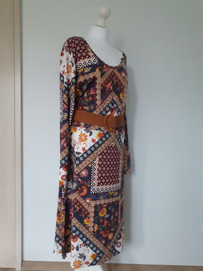 Nowa sukienka boho 48/50