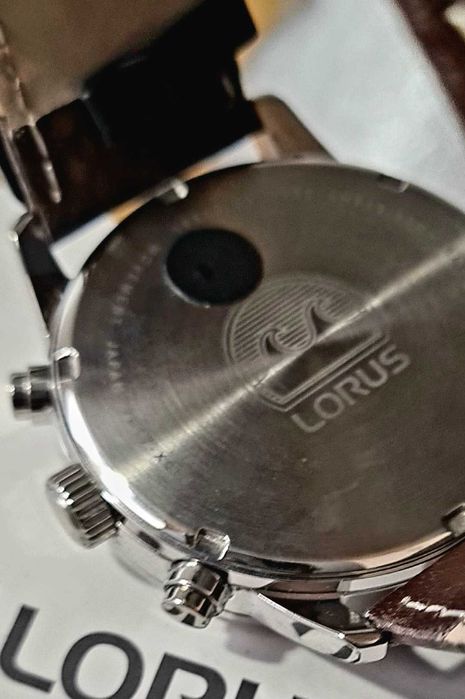 RELÓGIO LORUS QUARTZ CRONÓGRAFO AÇO INOXIDÁVEL MOSTRADOR AZUL