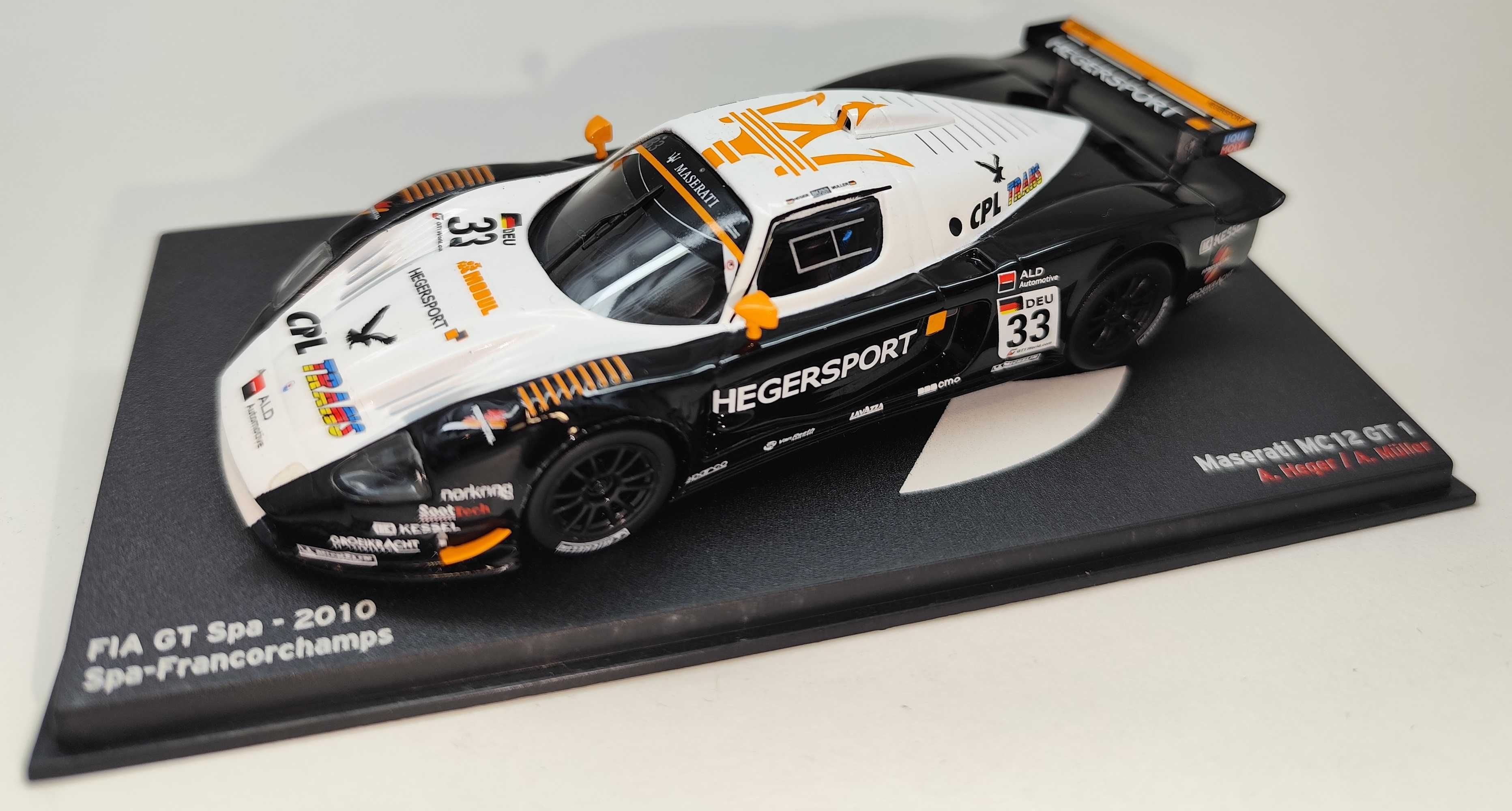 Audi R 15 TDI + Maserati MC12 GT 1