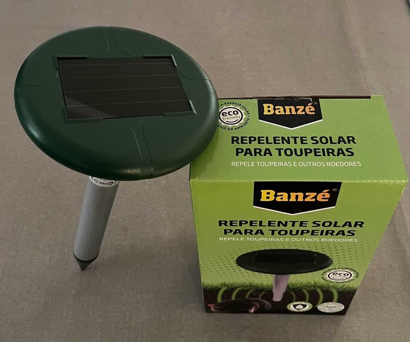 Repelente Solar para toupeiras