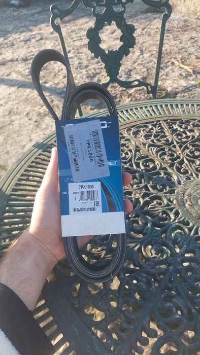 Correia de Acessórios DAYCO 7PK1800 – Nova / Embalada